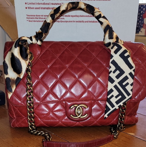 CHANEL, Bags, Top Handle Castle Rock Chanel Shoulder Bag Taking Offers